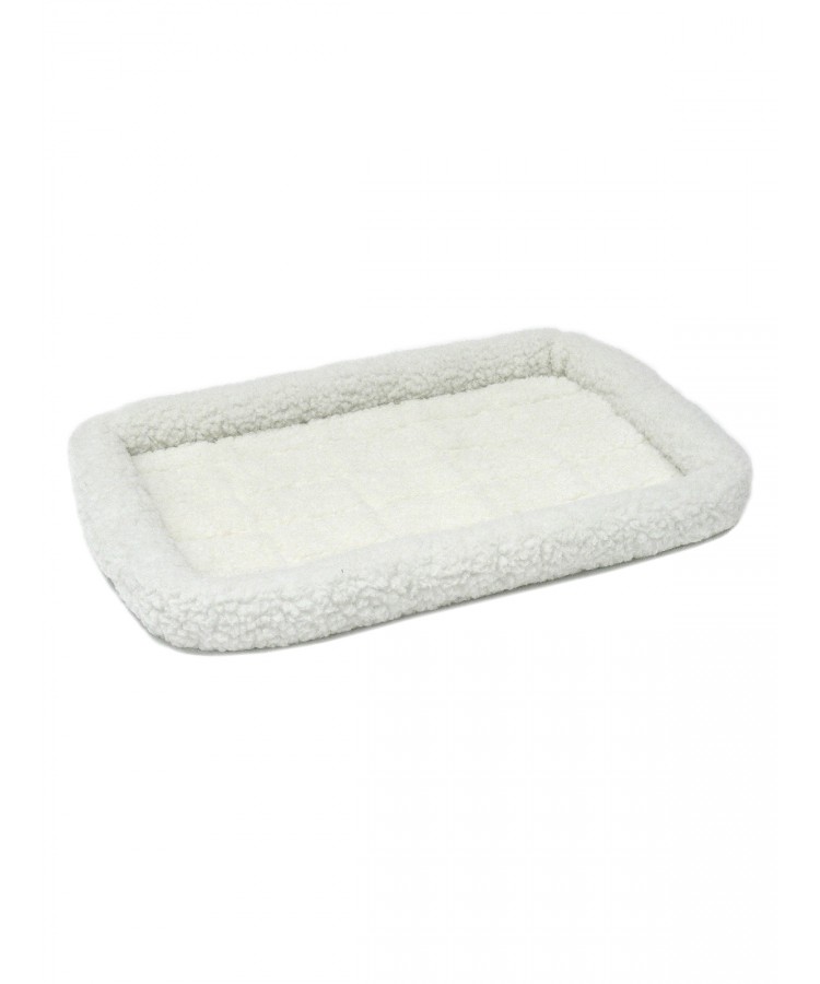 Лежанка Midwest Pet Bed флисовая 76х53 см белая