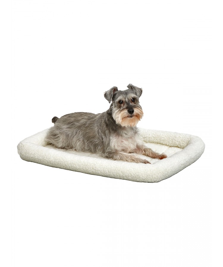 Лежанка Midwest Pet Bed флисовая 76х53 см белая