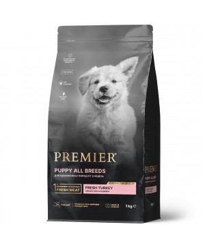 Premier Dog Turkey PUPPY (Свежее мясо индейки для щенков) 1 кг