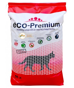 ECO Premium Ромашка наполнитель древесный ромашка 20,2 кг 55 л