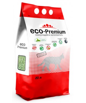 ECO Premium Зеленый чай наполнитель древесный зеленый чай 7,6 кг 20 л