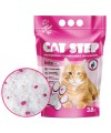 Наполнитель впитывающий силикагелевый CAT STEP Crystal Pink, 3,8 л